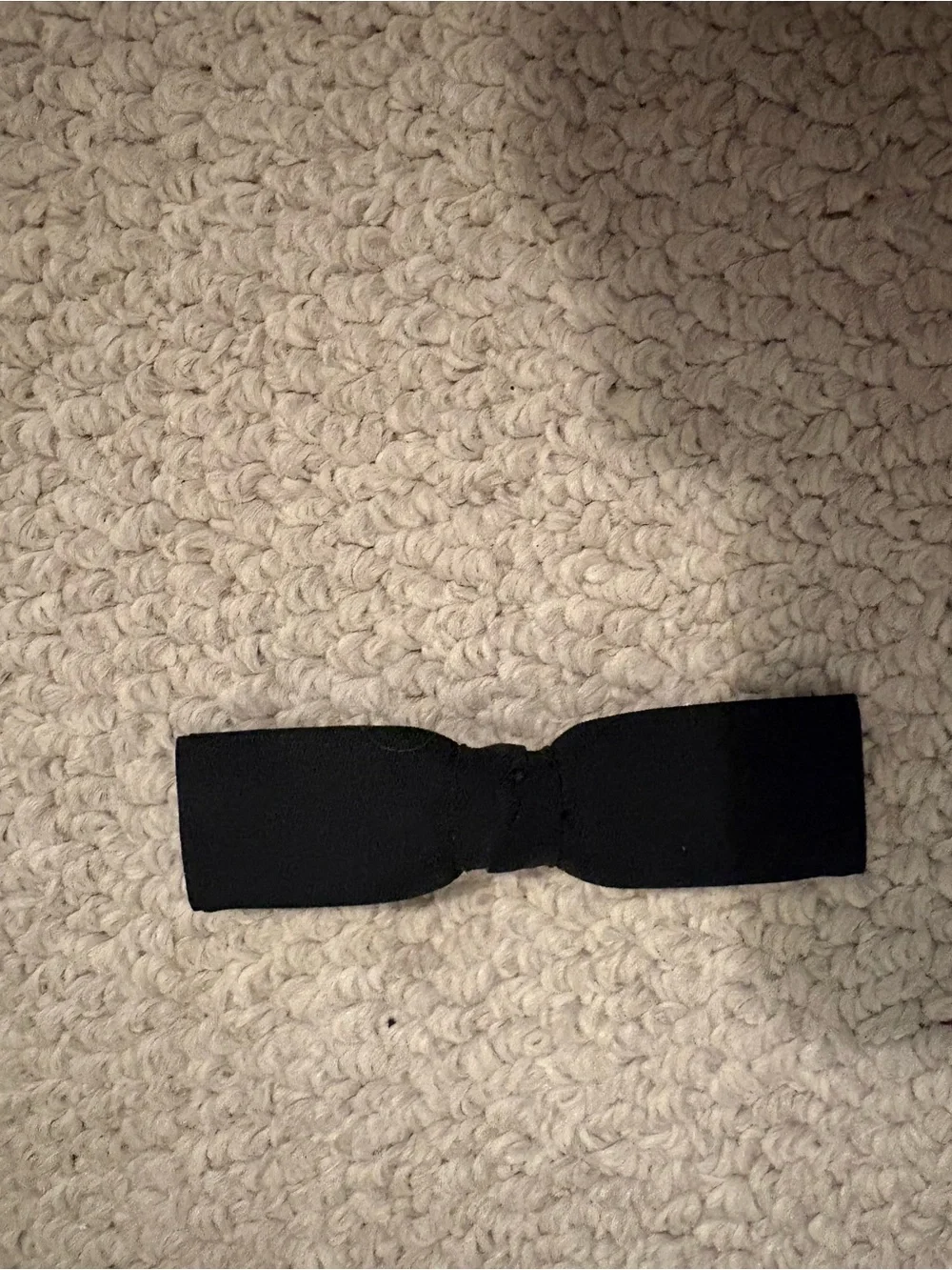 Vintage men’s black bow tie